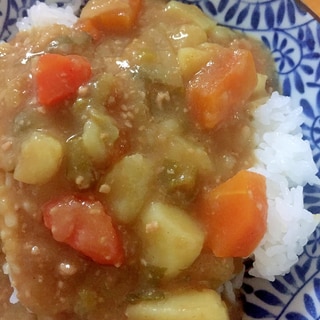 青ネギ入りのカレー★